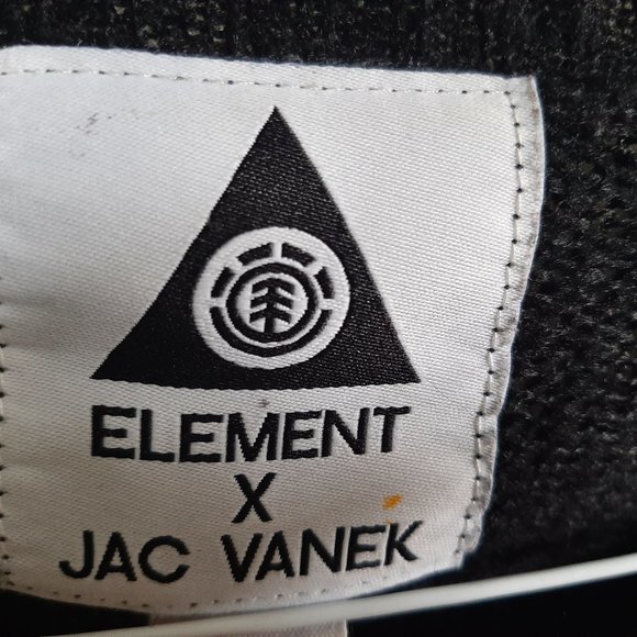 Element X Jac Vanek Black Sweater - Picture 3 of 9
